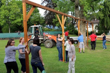 2017 Sommertraum Aufbauarbeiten